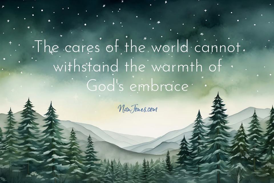 Consider the heavy-laden branches of winter