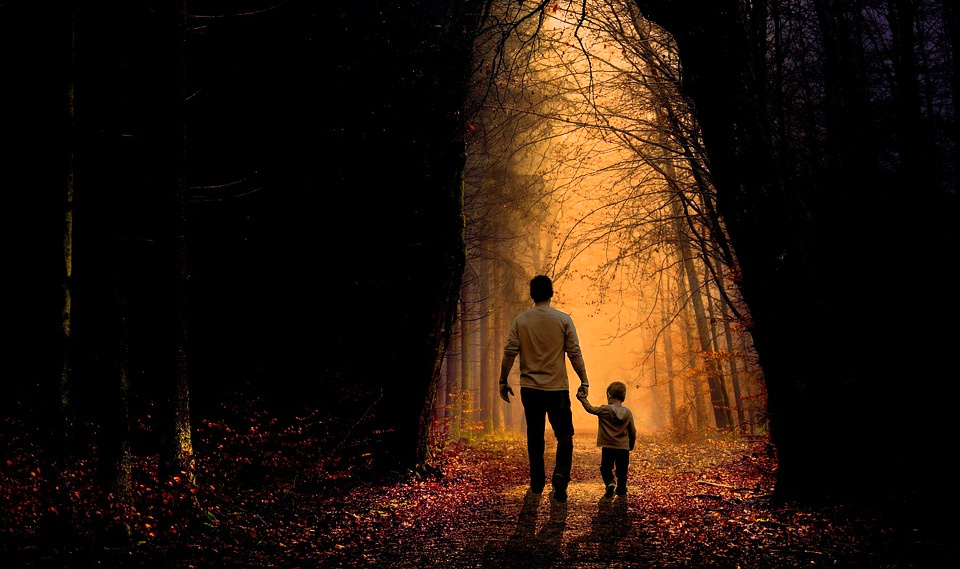 I can feel the grip of Your hand on mine and I know I don't walk alone.