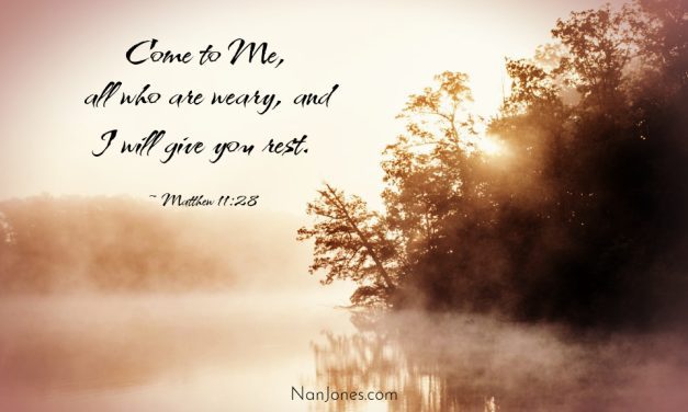 As I Rest in You, Lord, Renew My Strength and Joy