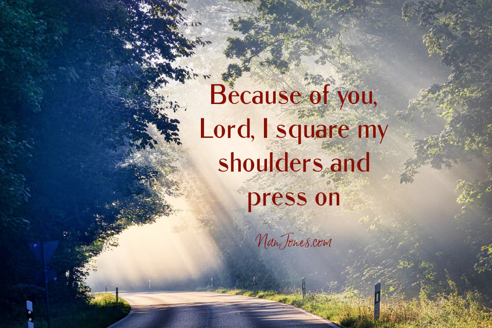 I'm overwhelmed until I get a glimpse of You, Lord