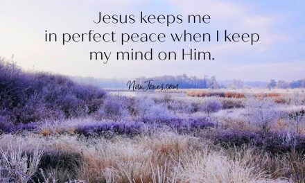 Let Not My Heart be Troubled, Lord. I Trust You