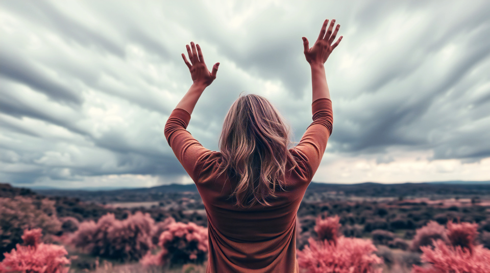 The gravel road led me to Jesus