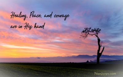 I Will Not Fear. My Courage Comes From God