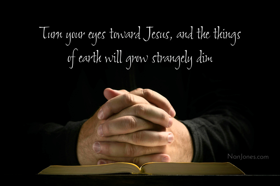 When your heart is weary, look for God. He is there