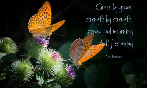 Sing for Joy, O Weary Traveler. God Will Carry You